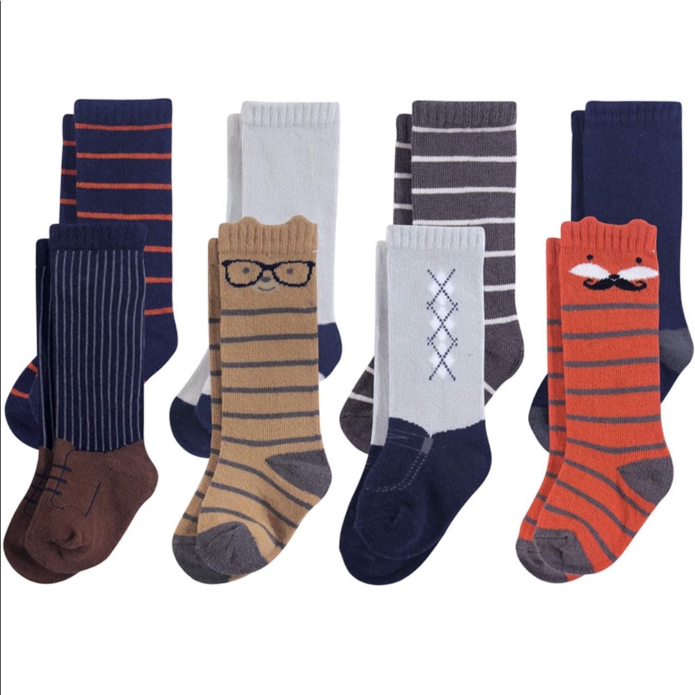 Baby knee-high socks